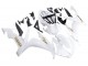 Comprare Carena Moto Yamaha YZF 1000 R1 2004-2006 - Bianco Oro Decals