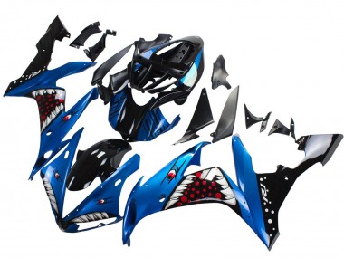 Comprare Carena Moto Yamaha YZF 1000 R1 2004-2006 - Blu Nero Rosso Bianco Squalo