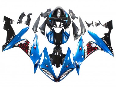 Comprare Carena Moto Yamaha YZF 1000 R1 2004-2006 - Blu Nero Rosso Bianco Squalo