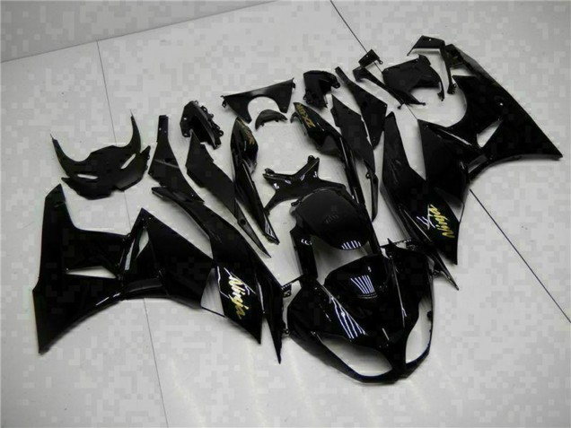 Comprare Carena Moto Kawasaki ZX6R 2009-2012 - Nero Lucido Oro Ninja