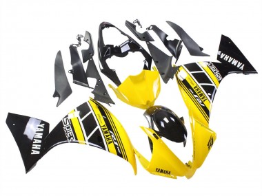 Comprare Carena Moto Yamaha YZF 1000 R1 2012-2014 - Giallo Bianco Nero