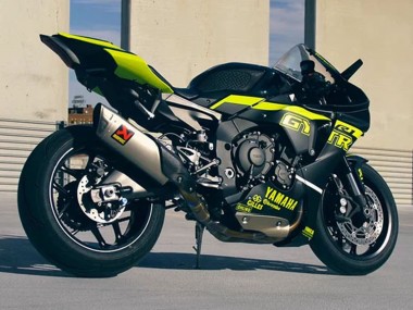 Comprare Carena Moto Yamaha YZF 1000 R1 2020-2025 - Nero Lucido Fluorescent Giallo