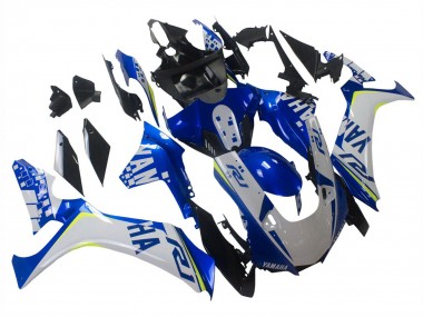 Comprare Carena Moto Yamaha YZF 1000 R1 2020-2025 - Bianco Blu Neon Giallo Nero Lucido
