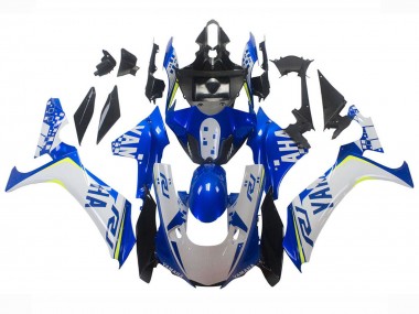 Comprare Carena Moto Yamaha YZF 1000 R1 2020-2025 - Bianco Blu Neon Giallo Nero Lucido