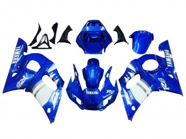 Comprare Carena Moto Yamaha YZF 600 R6 1998-2002 - Blu Bianco