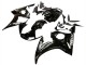 Comprare Carena Moto Yamaha YZF R6 2003-2004 - Nero Lucido Bianco Decals
