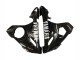 Comprare Carena Moto Yamaha YZF R6 2003-2004 - Nero Lucido Bianco Decals