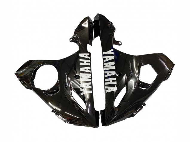 Comprare Carena Moto Yamaha YZF R6S 2006-2009 - Nero Lucido Bianco Decals