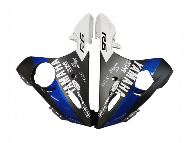 Comprare Carena Moto Yamaha YZF R6 2003-2004 - Blu Bianco Nero Lucido Yamalube