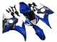 Comprare Carena Moto Yamaha YZF R6S 2006-2009 - Blu Bianco Nero Lucido Yamalube