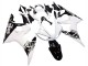 Comprare Carena Moto Yamaha YZF R6S 2006-2009 - Bianco Nero Lucido