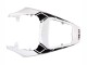 Comprare Carena Moto Yamaha YZF R6S 2006-2009 - Bianco Nero Lucido