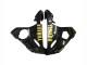 Comprare Carena Moto Yamaha YZF R6 2003-2004 - Nero Lucido Oro Decals