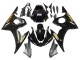 Comprare Carena Moto Yamaha YZF R6 2003-2004 - Nero Lucido Oro Decals