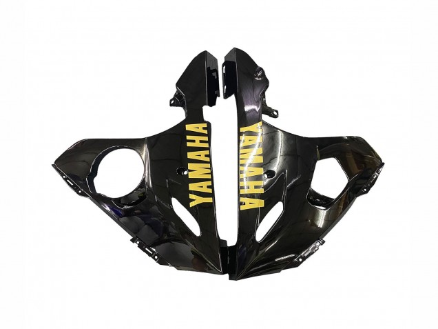 Comprare Carena Moto Yamaha YZF R6S 2006-2009 - Nero Lucido Oro Decals