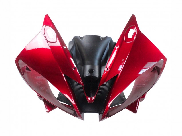Comprare Carena Moto Yamaha YZF 600 R6 2006-2007 - Rosso Nero Opaco