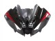 Comprare Carena Moto Yamaha YZF 600 R6 2008-2016 - Nero Lucido Nero Opaco Rosso Banda