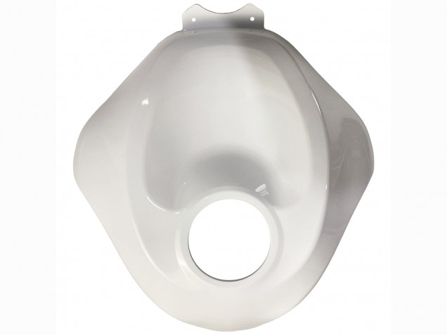 Comprare Carena Moto Kawasaki ZX6R 2019-2022 - Bianco Nero Fibra di Carbonio