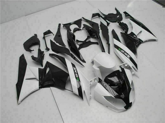 Comprare Carena Moto Kawasaki ZX6R 2009-2012 - Nero Lucido Bianco