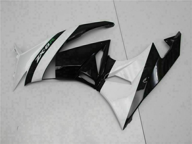 Comprare Carena Moto Kawasaki ZX6R 2009-2012 - Nero Lucido Bianco