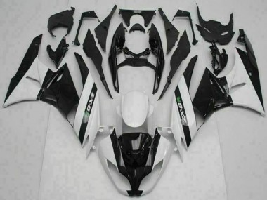 Comprare Carena Moto Kawasaki ZX6R 2009-2012 - Nero Lucido Bianco