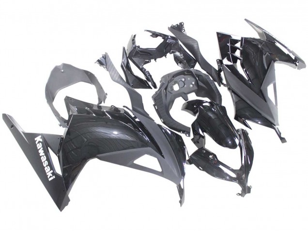 Comprare Carene Moto Kawasaki EX300 2013-2017 - Nero Lucido