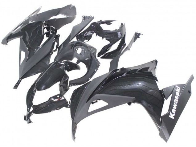 Comprare Carene Moto Kawasaki EX300 2013-2017 - Nero Lucido