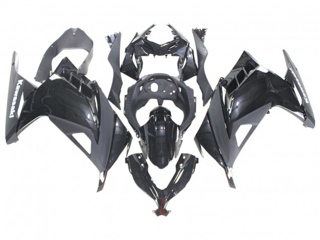 Comprare Carene Moto Kawasaki EX300 2013-2017 - Nero Lucido
