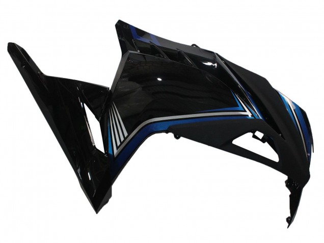 Comprare Carena Moto Kawasaki EX300 2013-2024 - Nero Lucido Blu