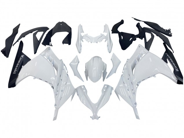 Comprare Carena Moto Kawasaki EX300 2013-2024 - Bianco Nero
