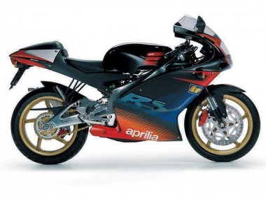 Comprare Carena Moto Aprilia RS125 2000-2005 - Nero Rosso Argento