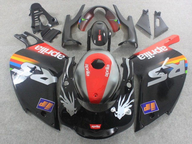 Comprare Carena Moto Aprilia RS125 2000-2005 - Nero Rosso Argento