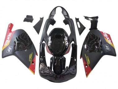 Comprare Carena Moto Aprilia RS125 2000-2005 - Nero Rosso Giallo