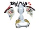 Comprare Carena Moto Aprilia RS125 2000-2005 - Bianco Giallo Rosso
