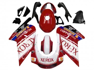 Comprare Carena Moto Aprilia RS125 2000-2005 - Bianco Rosso Giallo Blu Xerox