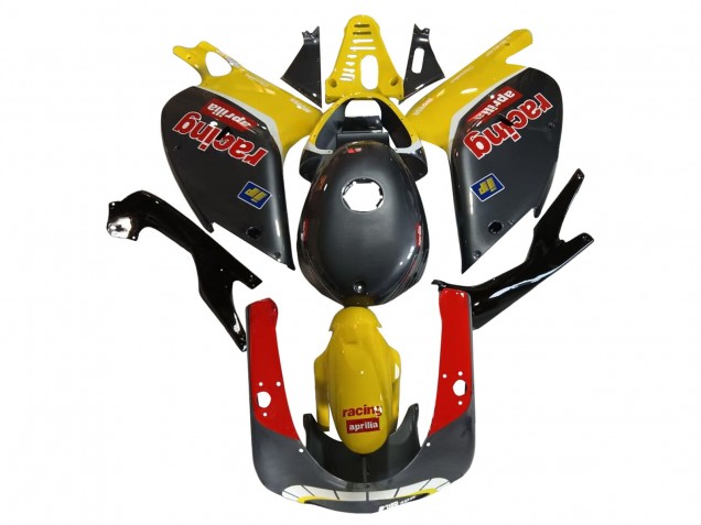 Comprare Carena Moto Aprilia RS125 2000-2005 - Nero Giallo Rosso