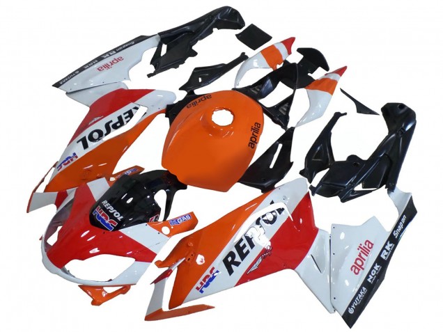Comprare Carena Moto Aprilia RS125 2006-2011 - Bianco Arancia Rosso Repsol