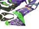Comprare Carena Moto Aprilia RS125 2006-2011 - Viola Verde Rosso