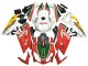 Comprare Carena Moto Aprilia RS125 2006-2011 - Bianco Rosso Verde