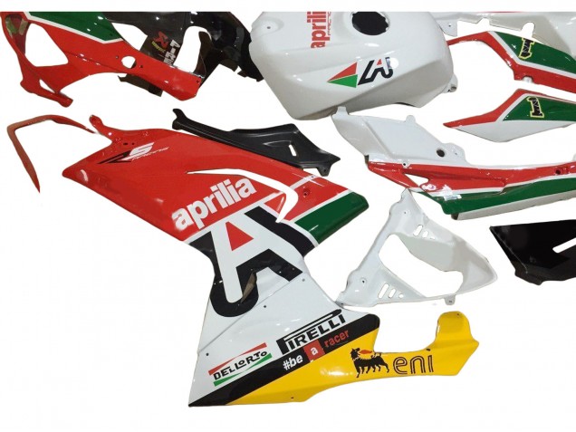 Comprare Carena Moto Aprilia RS125 2006-2011 - Bianco Rosso Verde