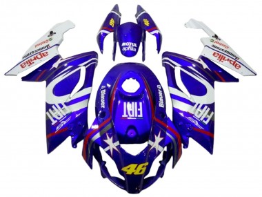 Comprare Carena Moto Aprilia RS125 2006-2011 - Bianco Blu Fiat 46