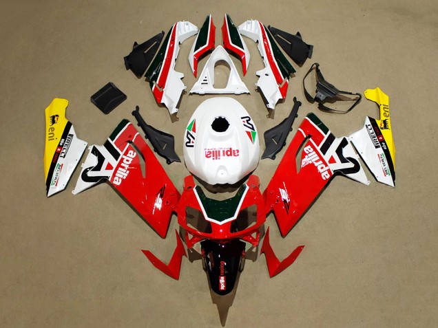 Comprare Carena Moto Aprilia RS125 2006-2011 - Rosso Bianco Nero Giallo
