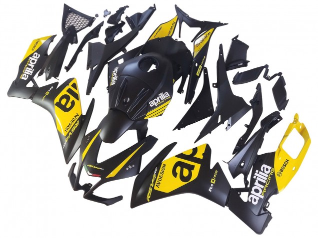 Comprare Carene Moto Aprilia RS4 50 125 2012-2019 - Giallo Nero Opaco