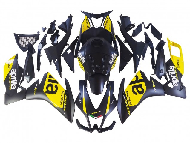 Comprare Carene Moto Aprilia RS4 50 125 2012-2019 - Giallo Nero Opaco
