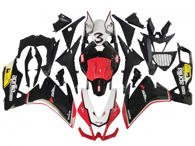 Comprare Carena Moto Aprilia RS4 50 125 2012-2018 - Bianco Rosso Giallo Nero Lucido