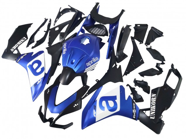 Comprare Carene Moto Aprilia RS4 50 125 2012-2019 - Blu Bianco Nero Opaco