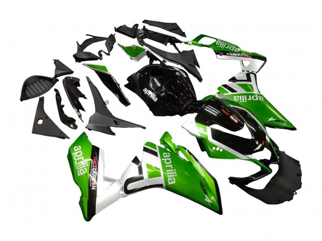 Comprare Carena Moto Aprilia RS4 50 125 2012-2018 - Bianco Verde Nero Lucido