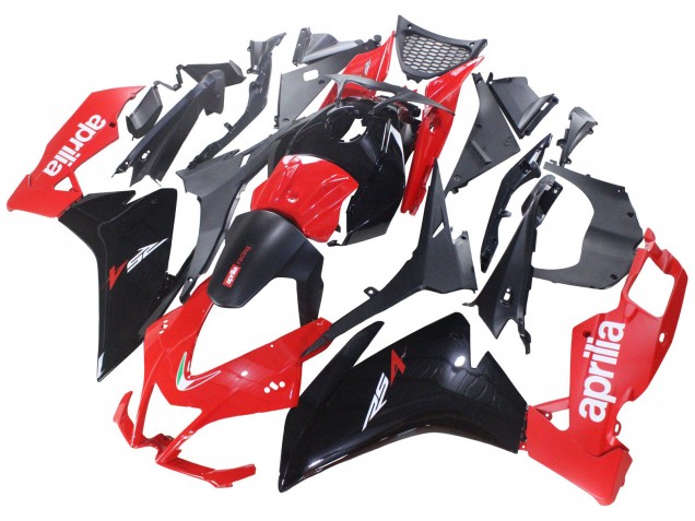 Comprare Carena Moto Aprilia RS4 50 125 2012-2018 - Rosso Nero Lucido