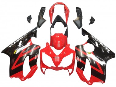 Comprare Carena Moto Honda CBR600 F4i 2004-2007 - Rosso Nero Lucido