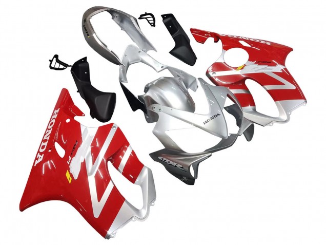 Comprare Carena Moto Honda CBR600 F4i 2004-2007 - Argento Rosso